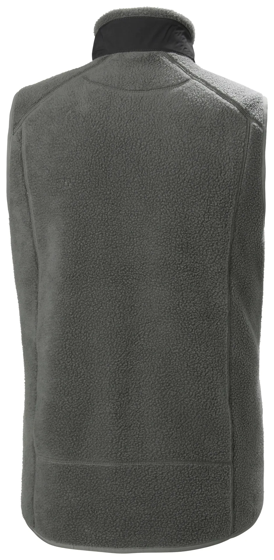 PANORAMA PILE BLOCK VEST - CONCRETE