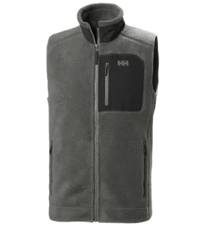 PANORAMA PILE BLOCK VEST - CONCRETE