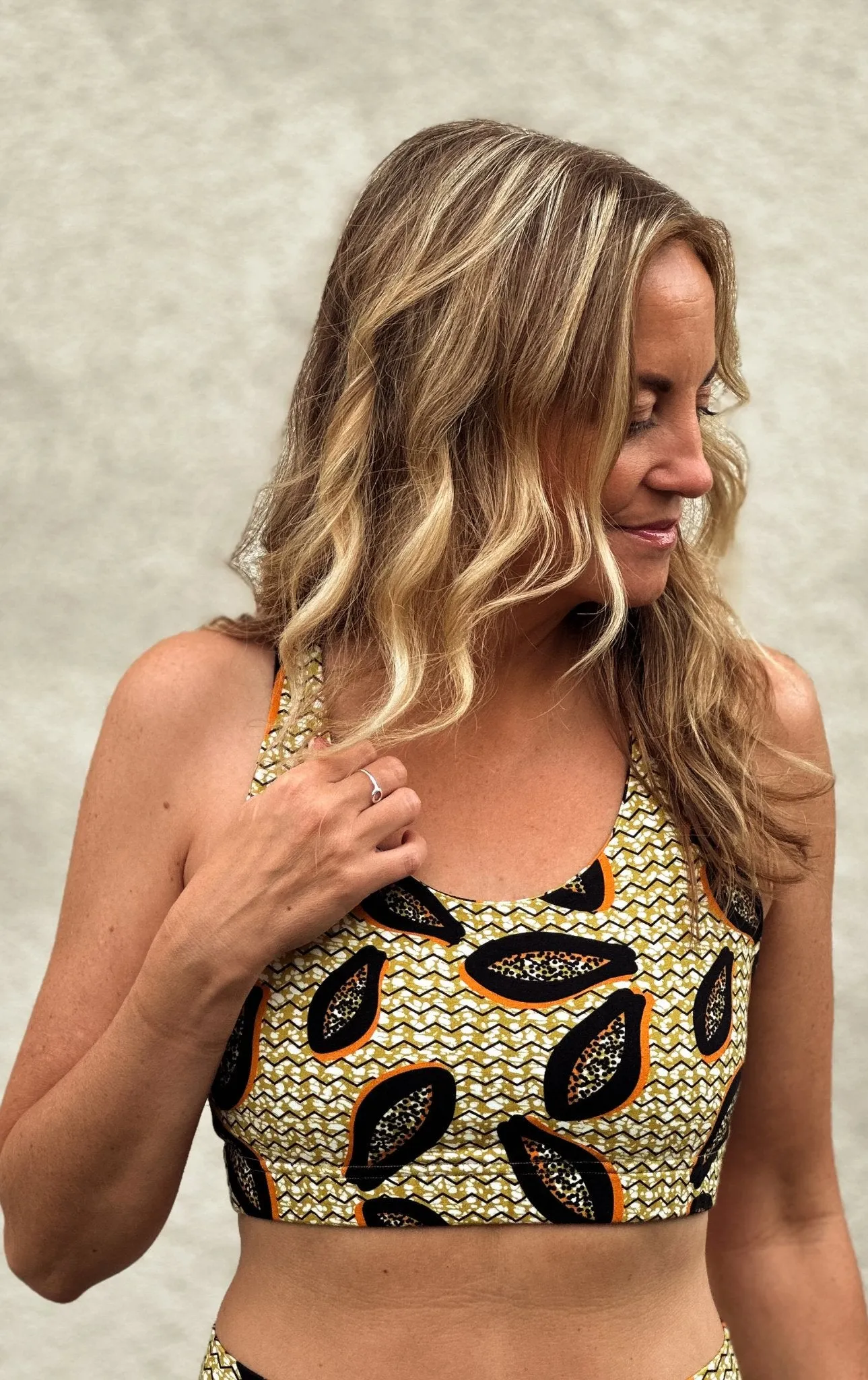 Papaya Terra organic sports bra