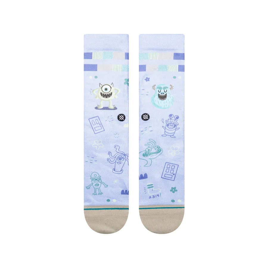 Pixar By Bubnis x Stance Monsters Crew Socks