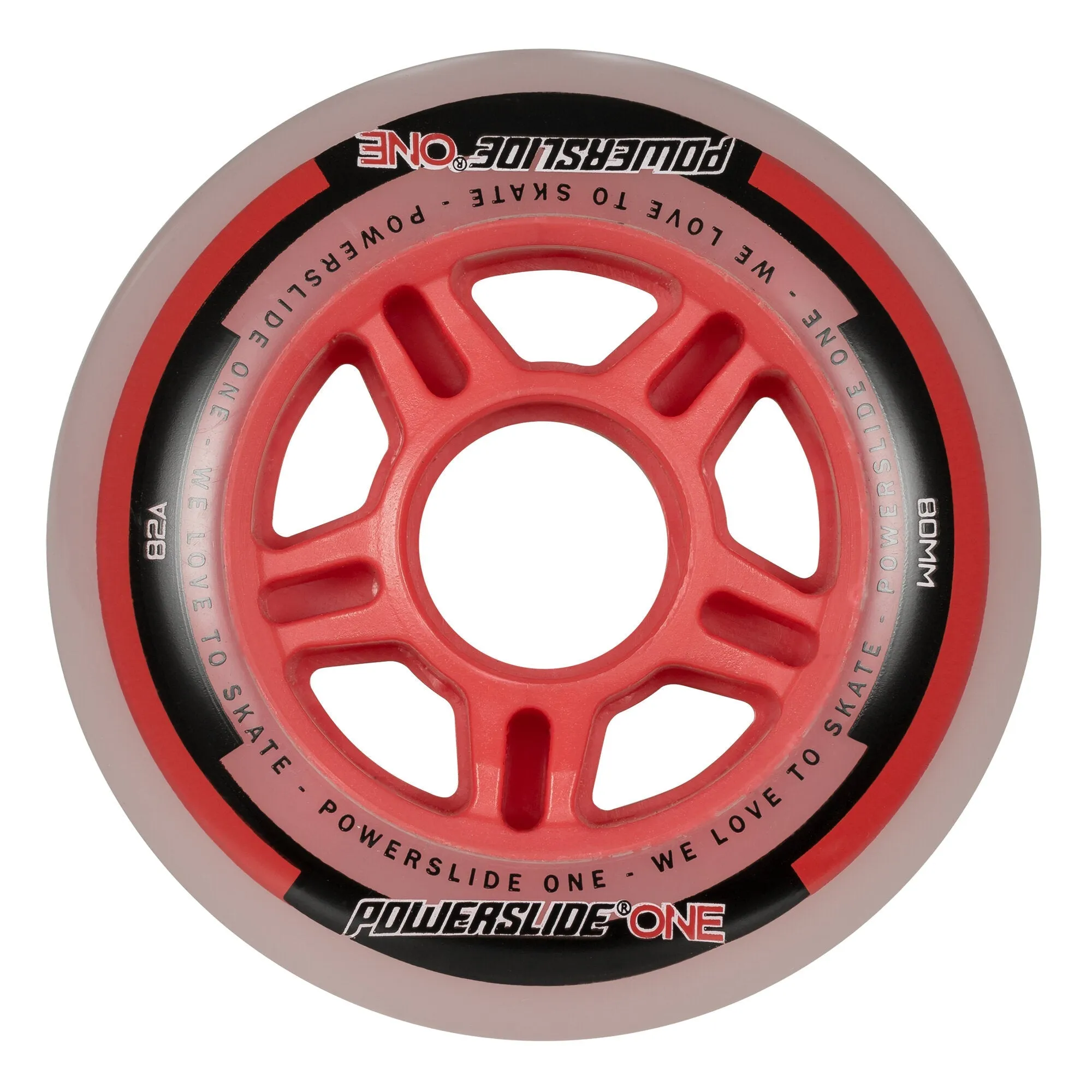 Powerslide One Wheels and Bearings Pack 82A 8pk