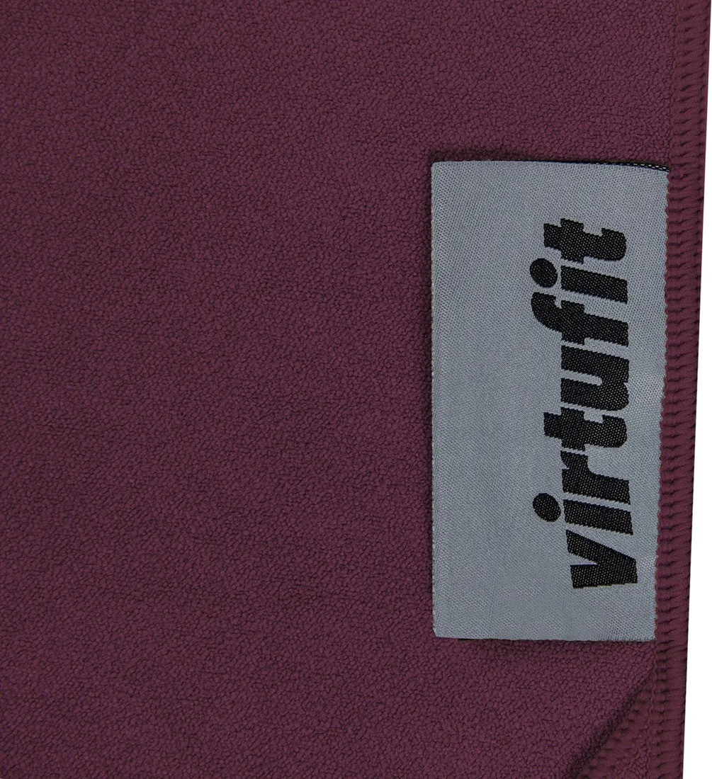 Prosop pentru Saltea Fitness Yoga VirtuFit Premium Yoga Mat Towel - 183 x 61 cm Mov