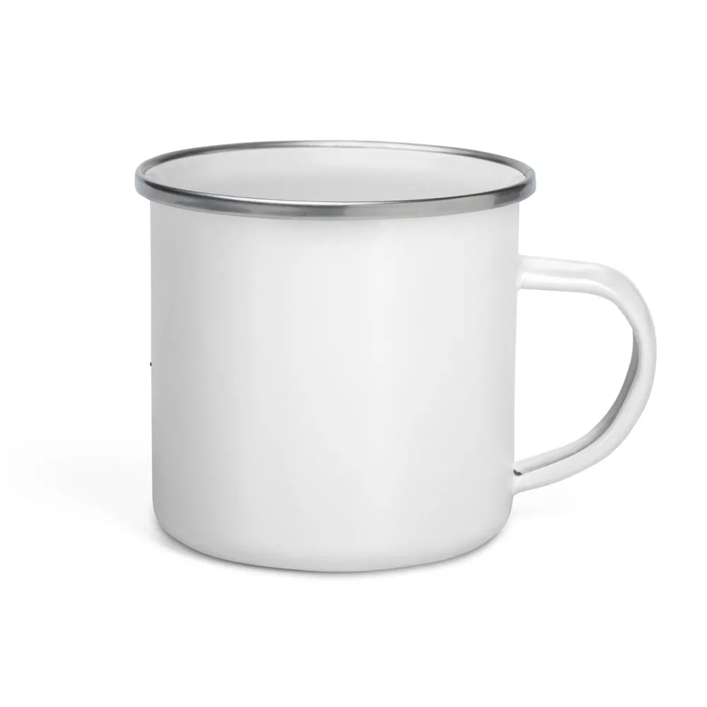"LKN- NAVY" Enamel Mug