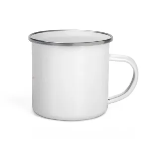 "Salty Air- Pink" Enamel Mug