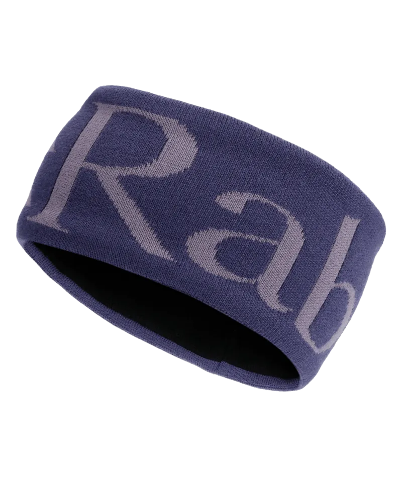 RAB KNITTED LOGO HEADBAND 24 - ONE SIZE