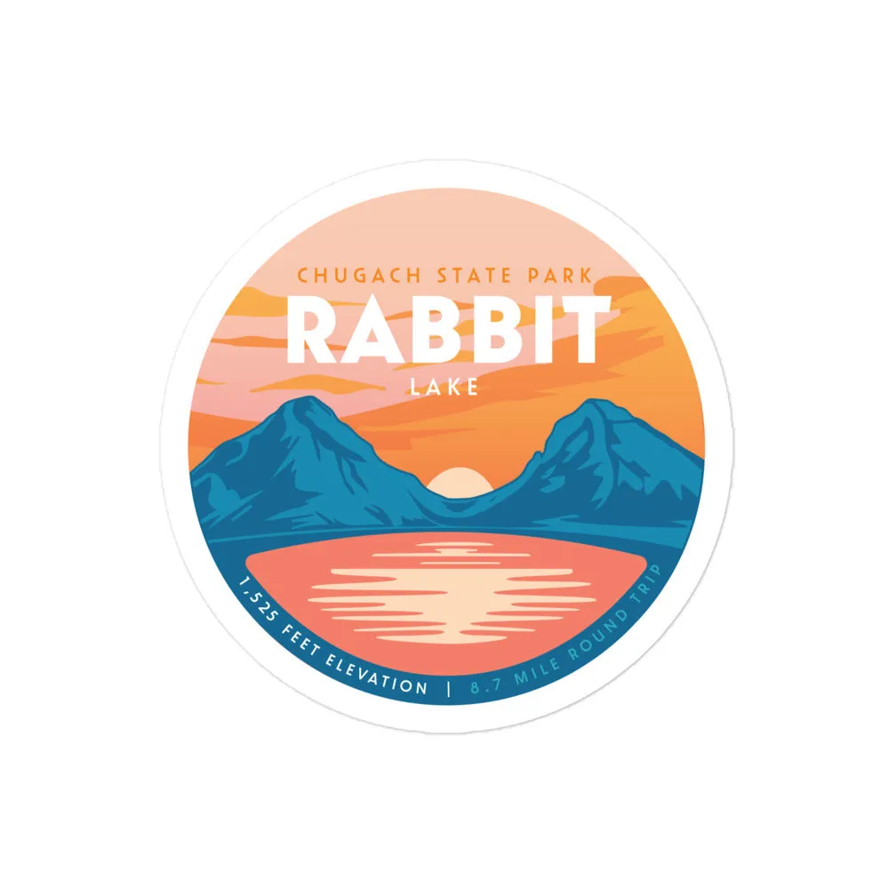 Rabbit Lake Sticker