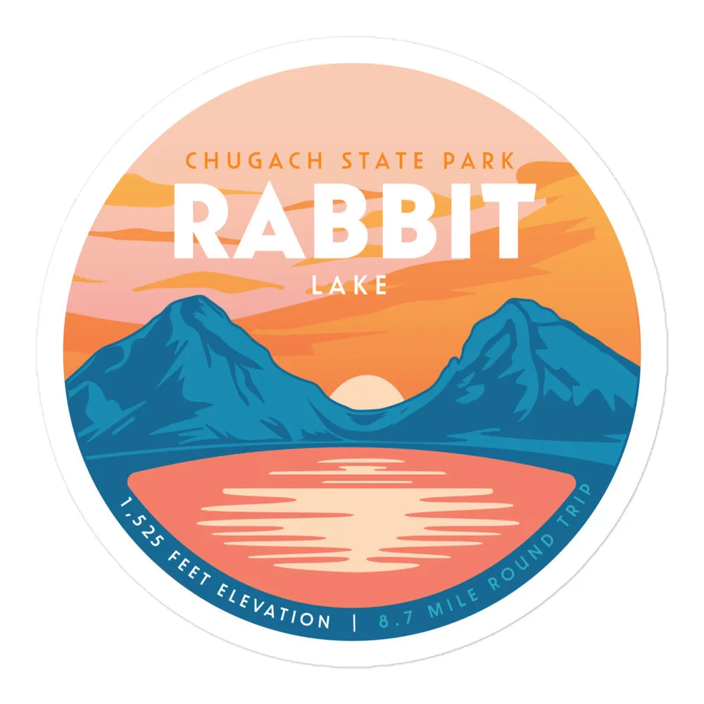 Rabbit Lake Sticker