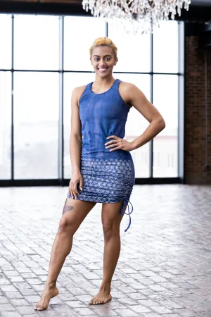 Rhapsody Dress in Indigo