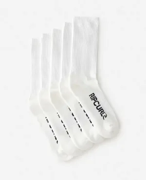 Rip Curl School Crew Sock 5 Pack
