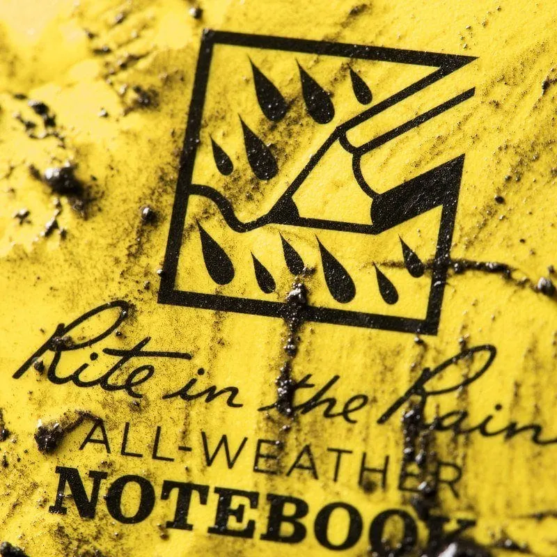 Rite in the Rain All Weather (Weatherproof) Universal Pattern Top Spiral Notebook 3" x 5"