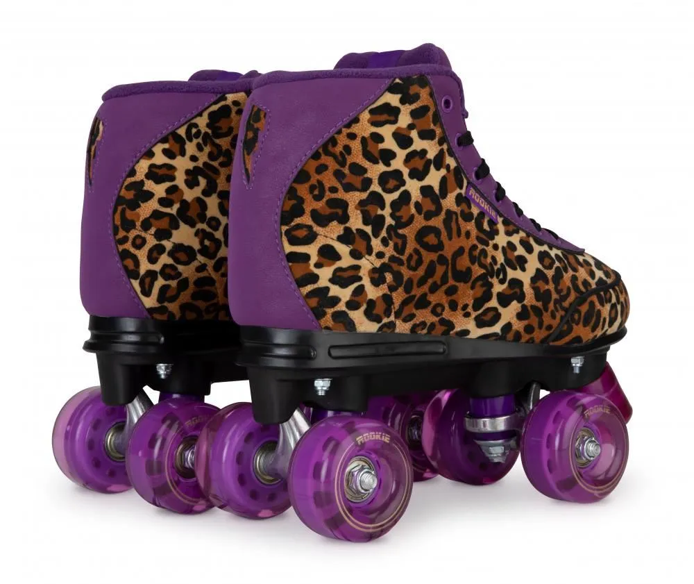Rookie Quad Skate Rollerskates Harmony V2 - Leopard