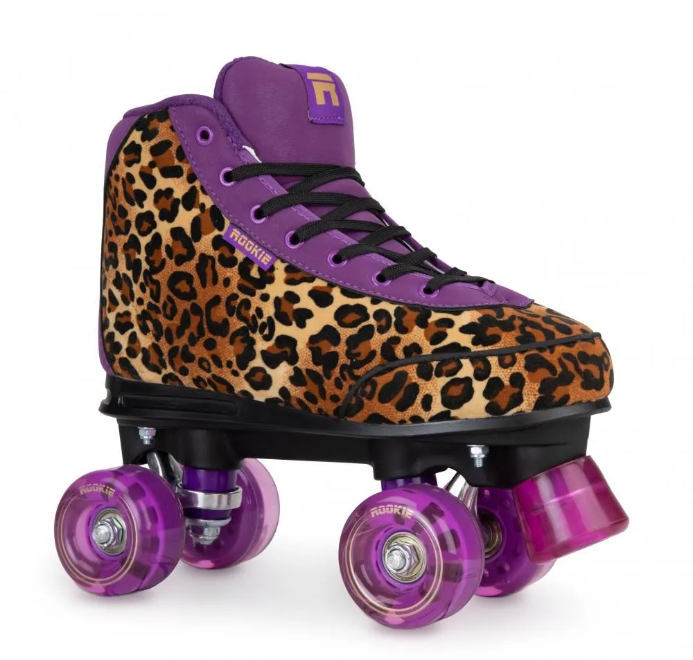 Rookie Quad Skate Rollerskates Harmony V2 - Leopard