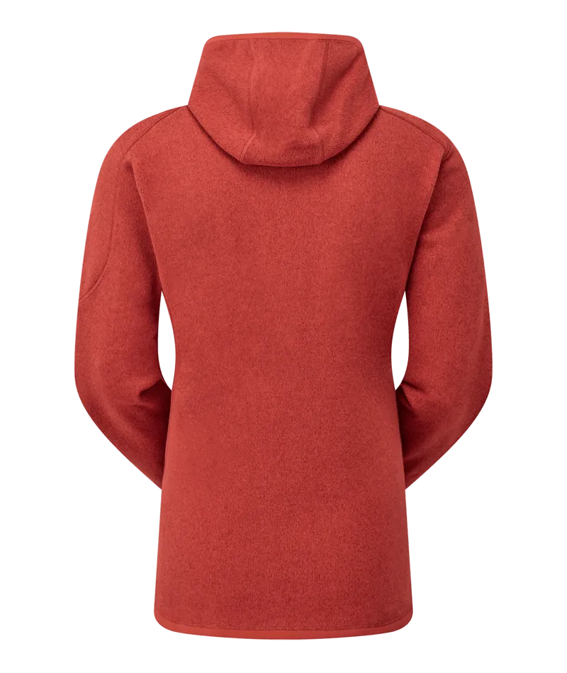 RYVOAN HOODY WOMEN'S - TUSCAN RED