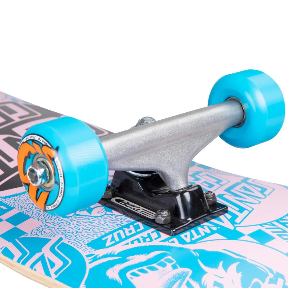 Santa Cruz Flier Dot Complete Skateboard - 8.0"