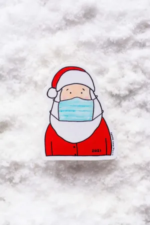 Santa vinyl sticker
