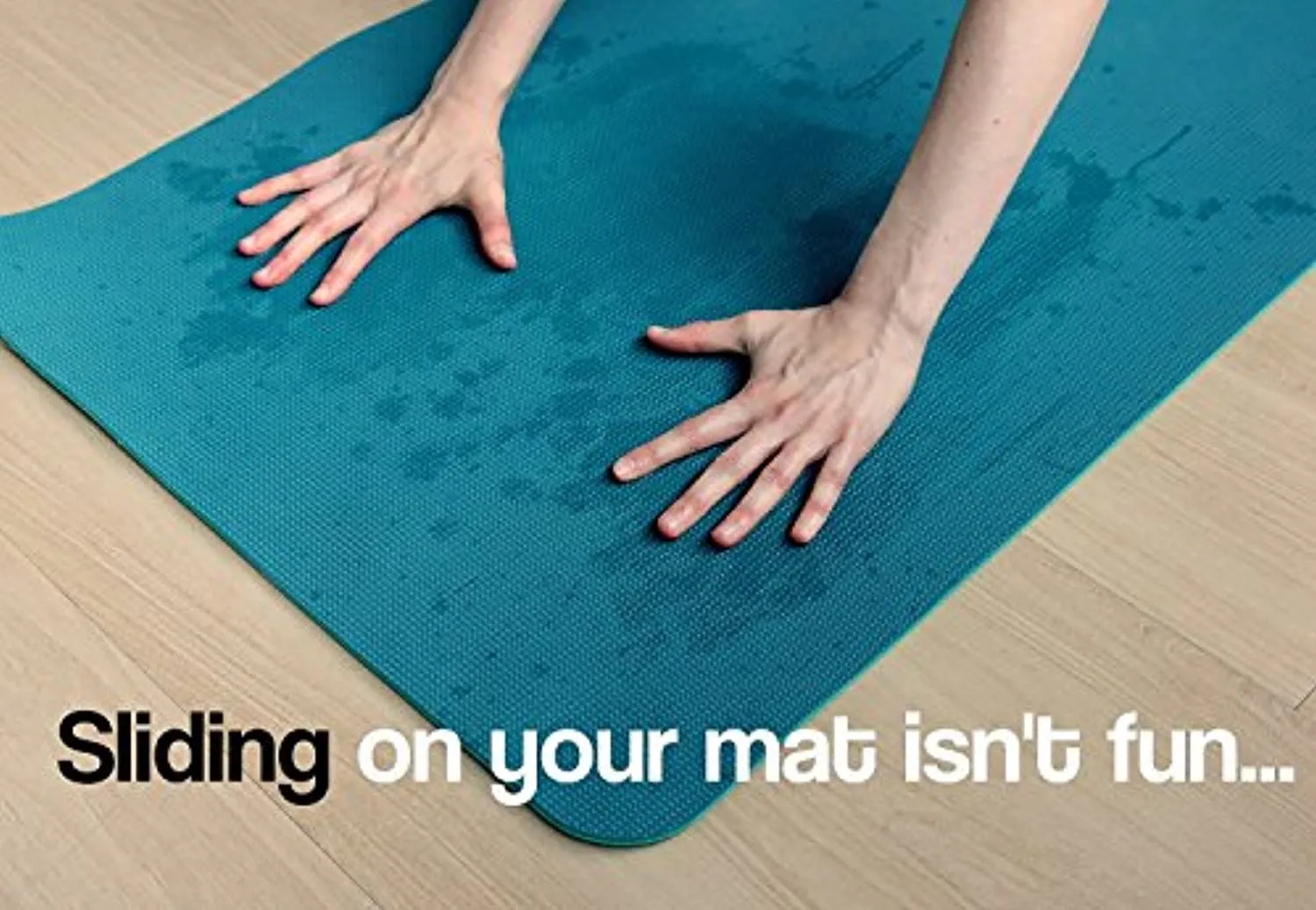 Shanti Love Meowmaste toalla de yoga súper suave y lujosa gamuza de microfibra para esterilla de yoga caliente | absorbente de sudor, antideslizante y lavable a máquina