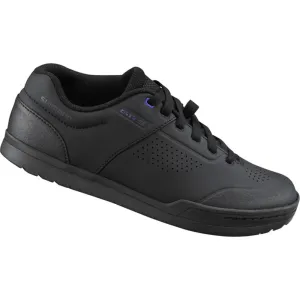 Shimano GR5W Women's Flat Mountain Bike Shoes in Black