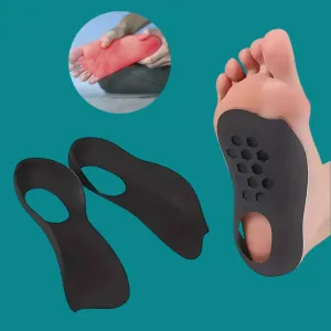 Shoe Inserts for Flat Feet & Plantar Fasciitis | Arch Support Insoles for Comfort & Pain Relief