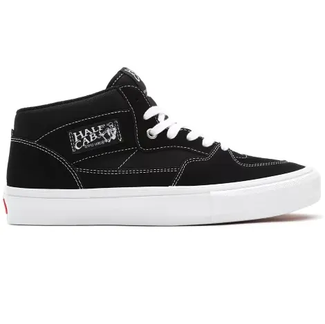 Skate Half Cab Black White