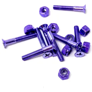 Skate Hardware Kit - Purple Chrome