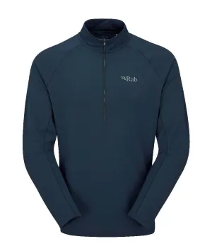 SONIC LS ZIP BASELAYER - TEMPEST BLUE