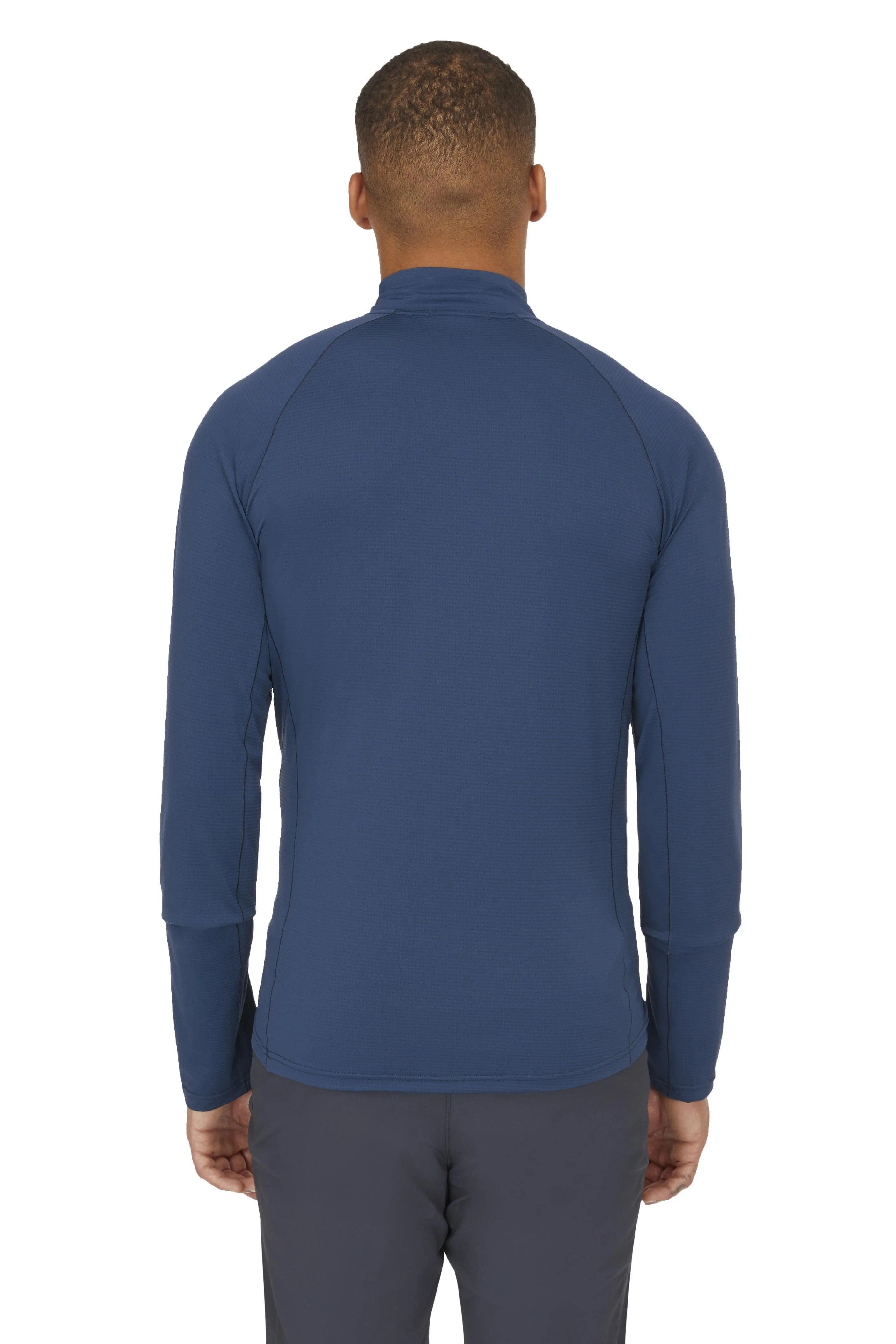 SONIC LS ZIP BASELAYER - TEMPEST BLUE