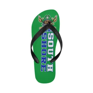 South Shore Green Universal Flip Flops for Men/Women v2.1