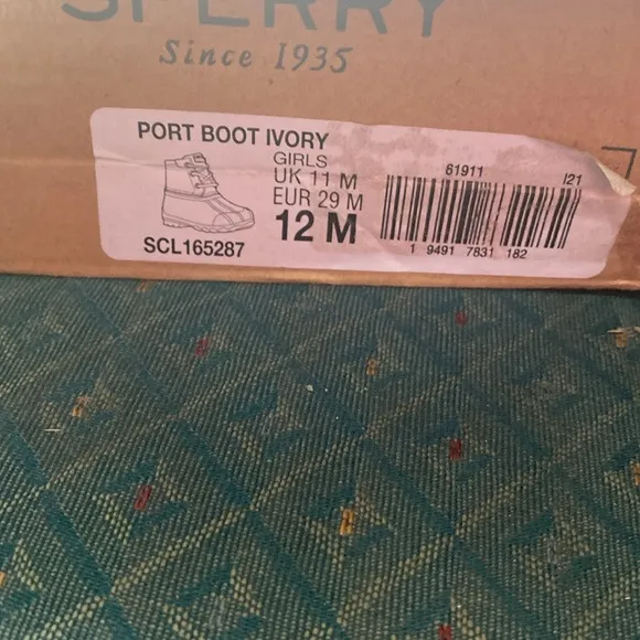 Sperry Unisex-Child Port Boot