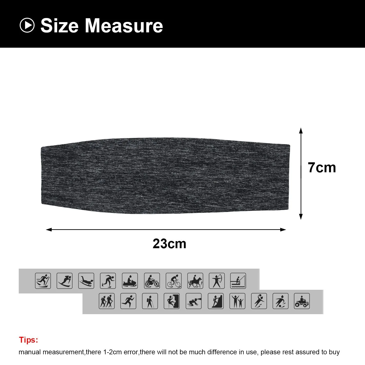 Sports Lightweight Anti-Slip Headband