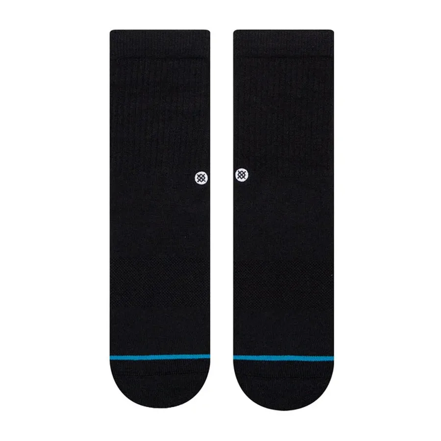 Stance Kids' Stp Icon Crew Sock Black