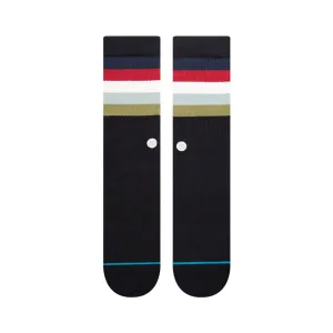 STANCE MALIBOO CREW SOCKS - BLACK FADE