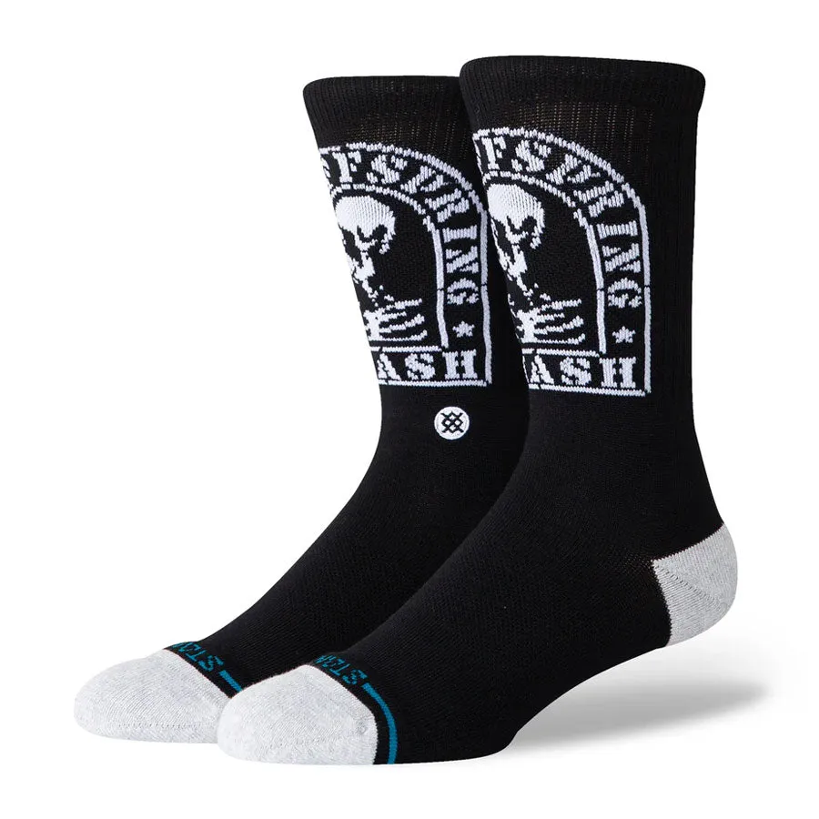 Stance Mupa Smashed Crew - Black