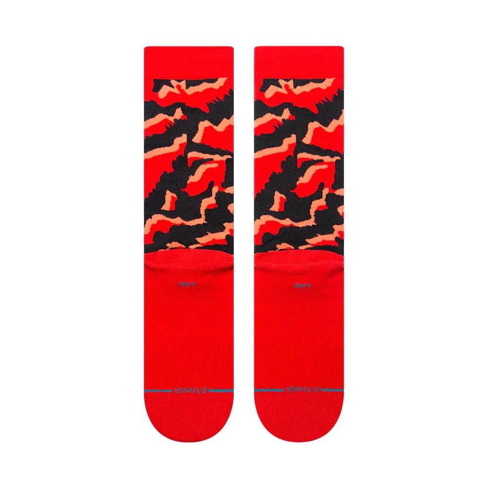 Stance Pelter Socks - Red