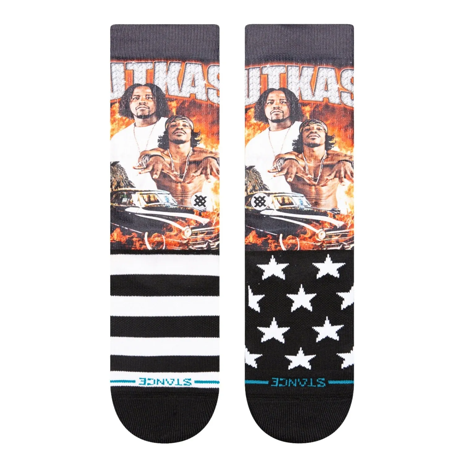 Stance X Outkast Stankonia Crew Socks - Black