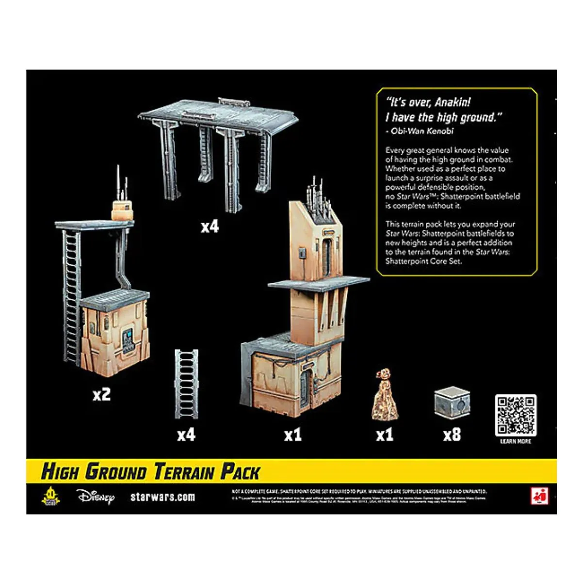 Star Wars Shatterpoint High Ground Terrain Pack