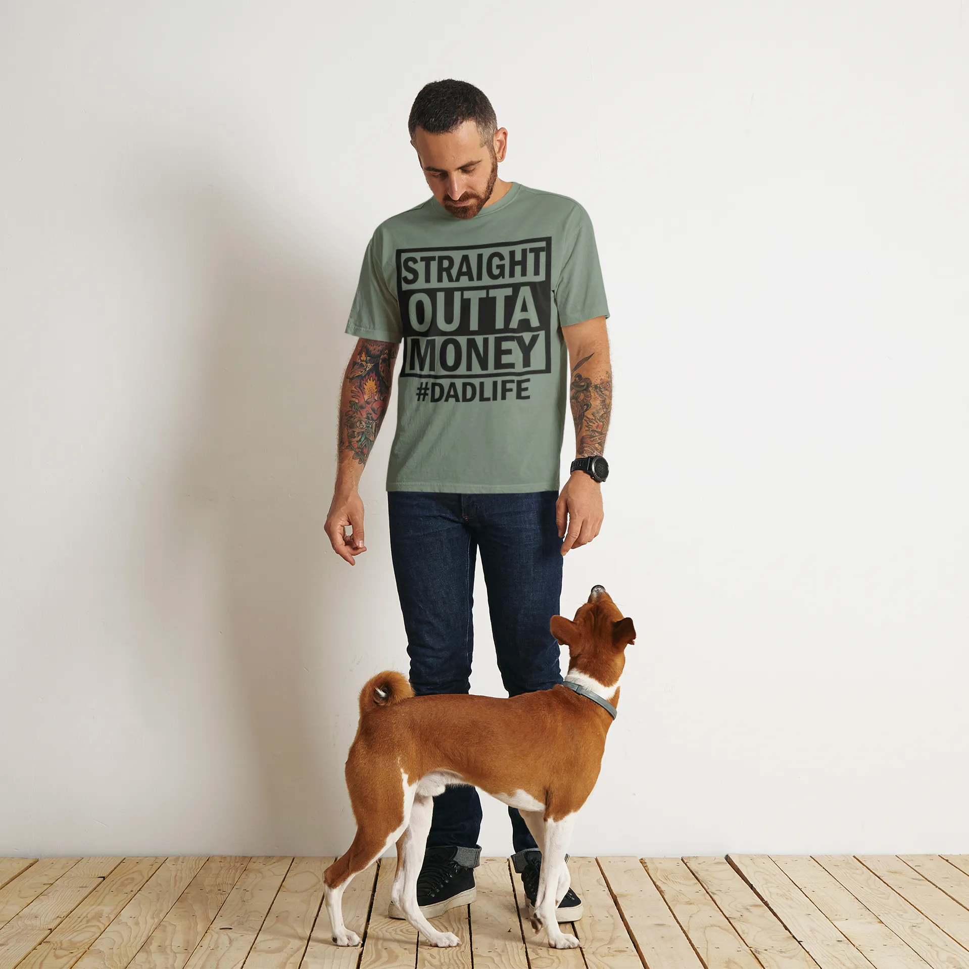 STRAIGHT OUTTA MONEY TEE