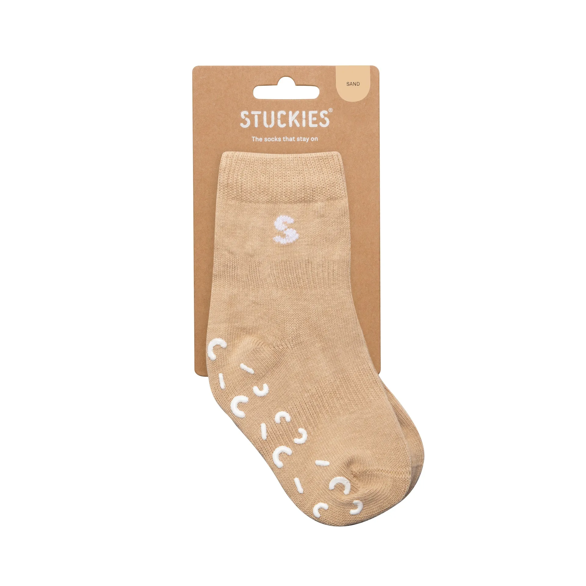 STUCKIES® NON-SLIP SOCKS SAND