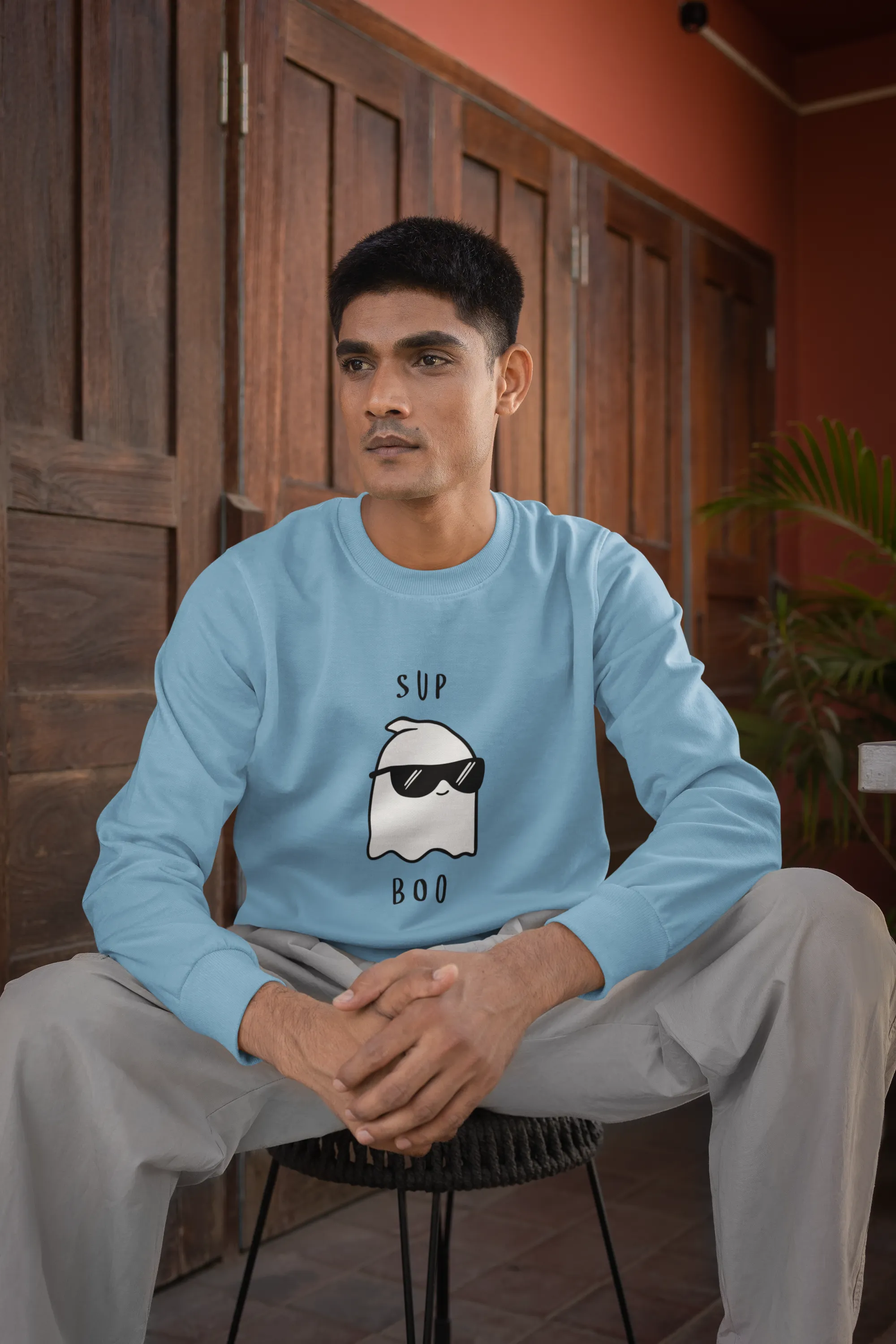 SUP BOO CREWNECK SWEATSHIRT