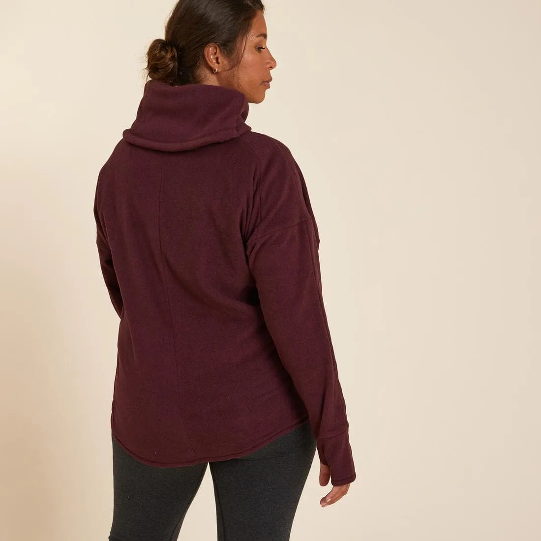 SWEAT YOGA FEMME RELAXATION POLAIRE