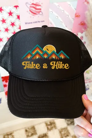 Take A Hike Black Foam Front Trucker Hat