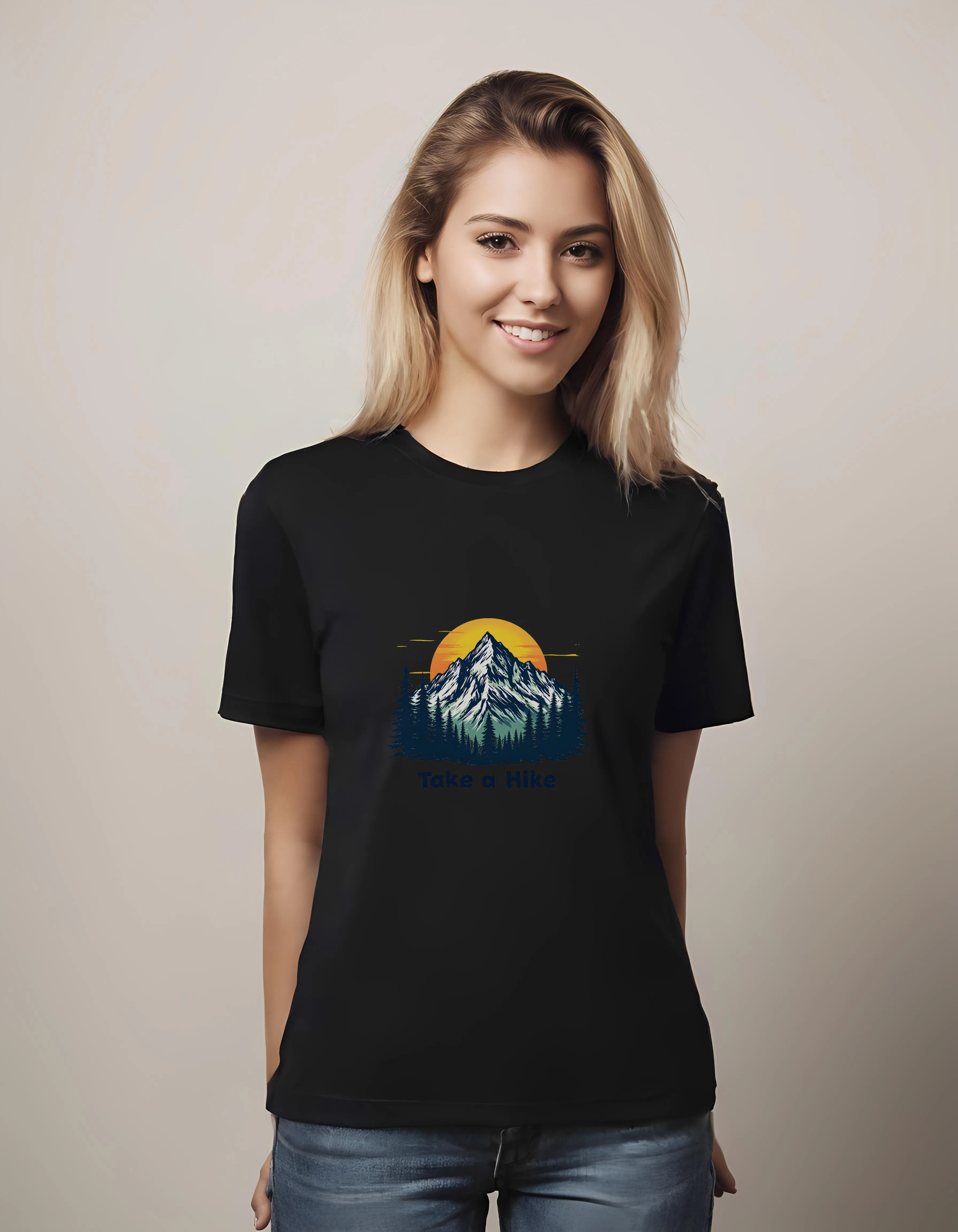 Take a Hike Mountain Design | Classic T-Shirt (Unisex)