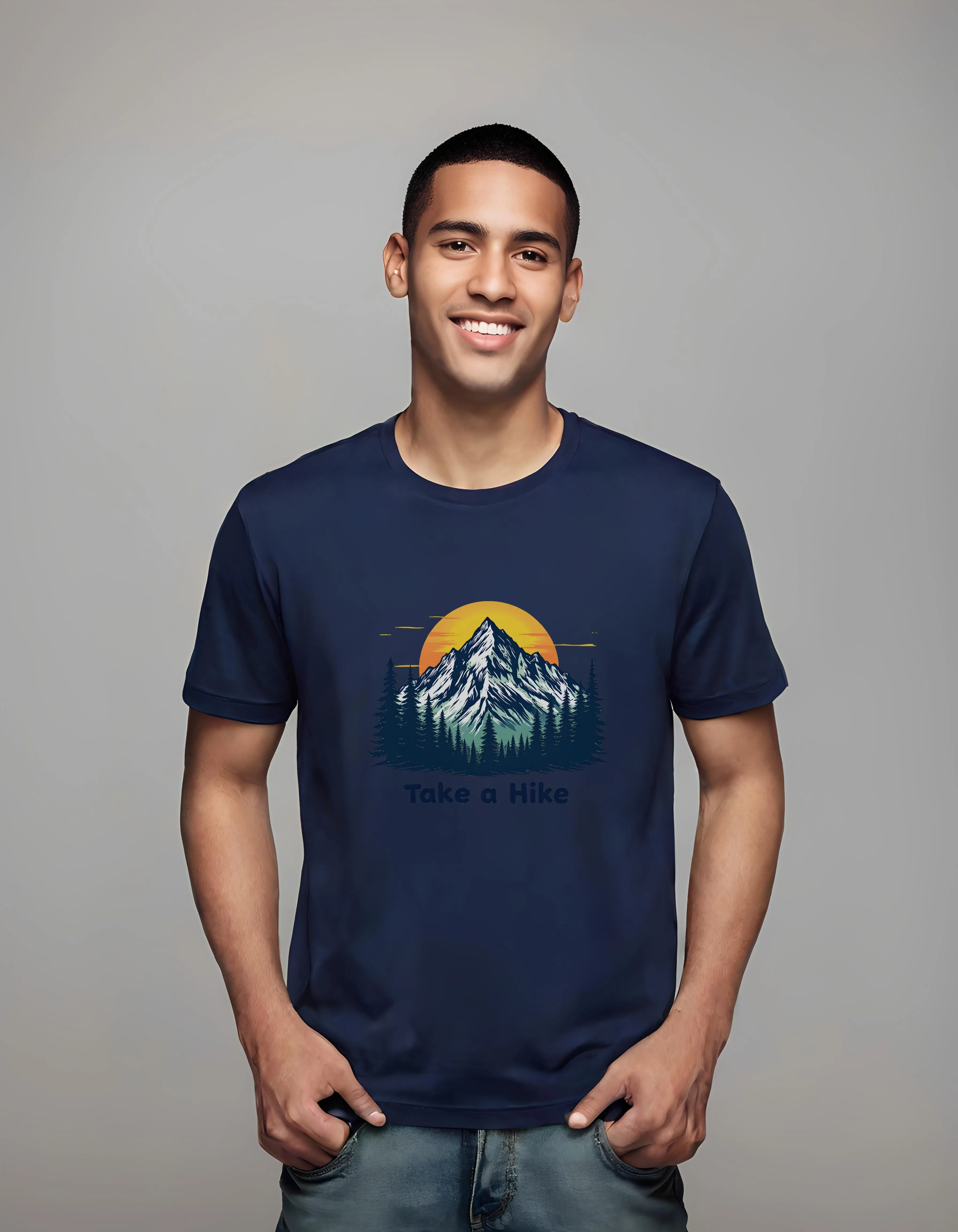 Take a Hike Mountain Design | Classic T-Shirt (Unisex)