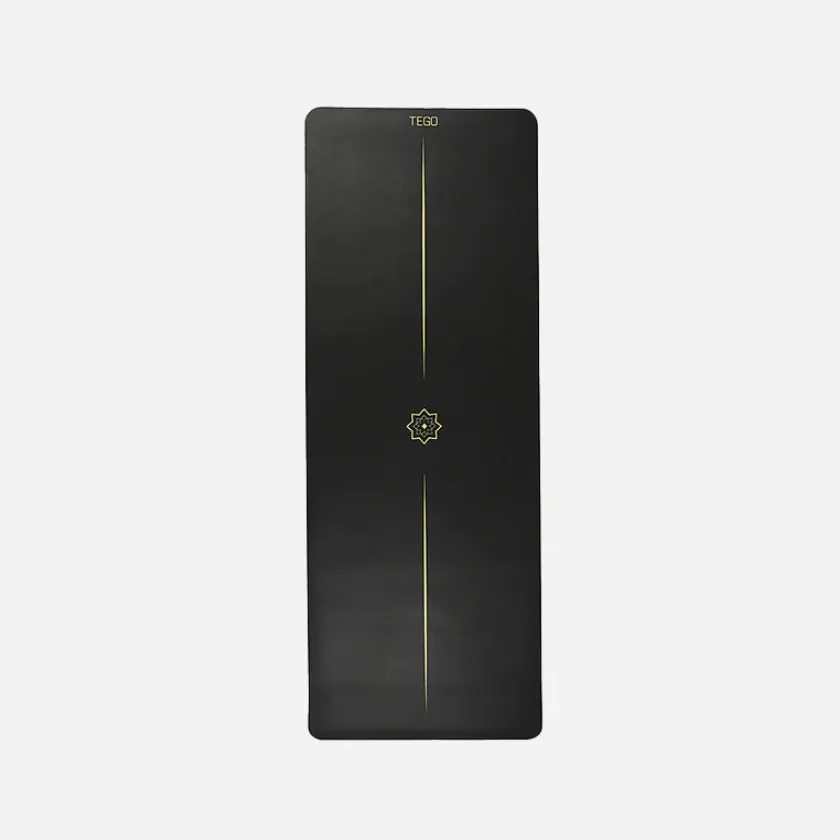 Tego Guru Pro Yoga Mat -Black/Neon