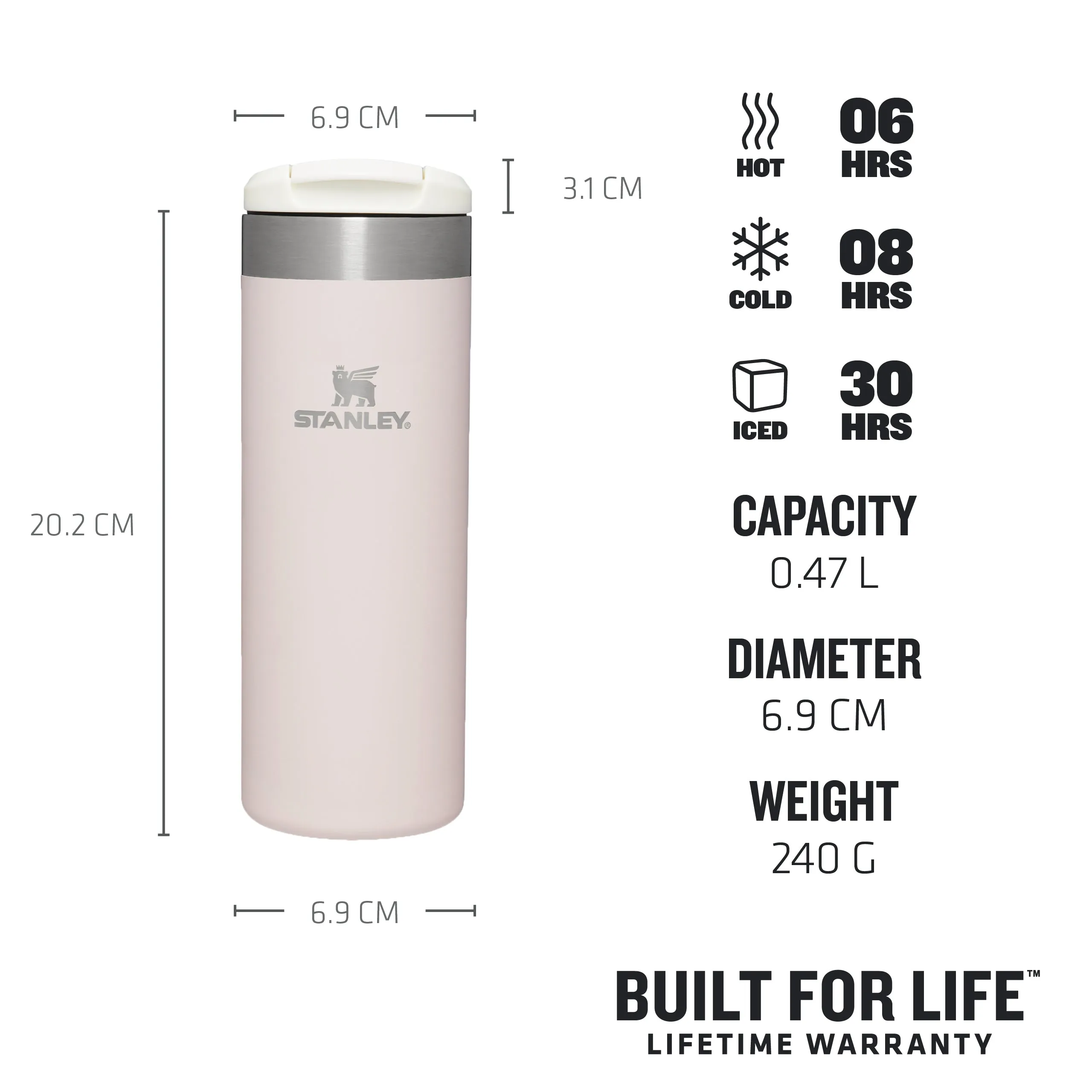 The AeroLight™ Transit Mug | 0.47L - Stanley Create