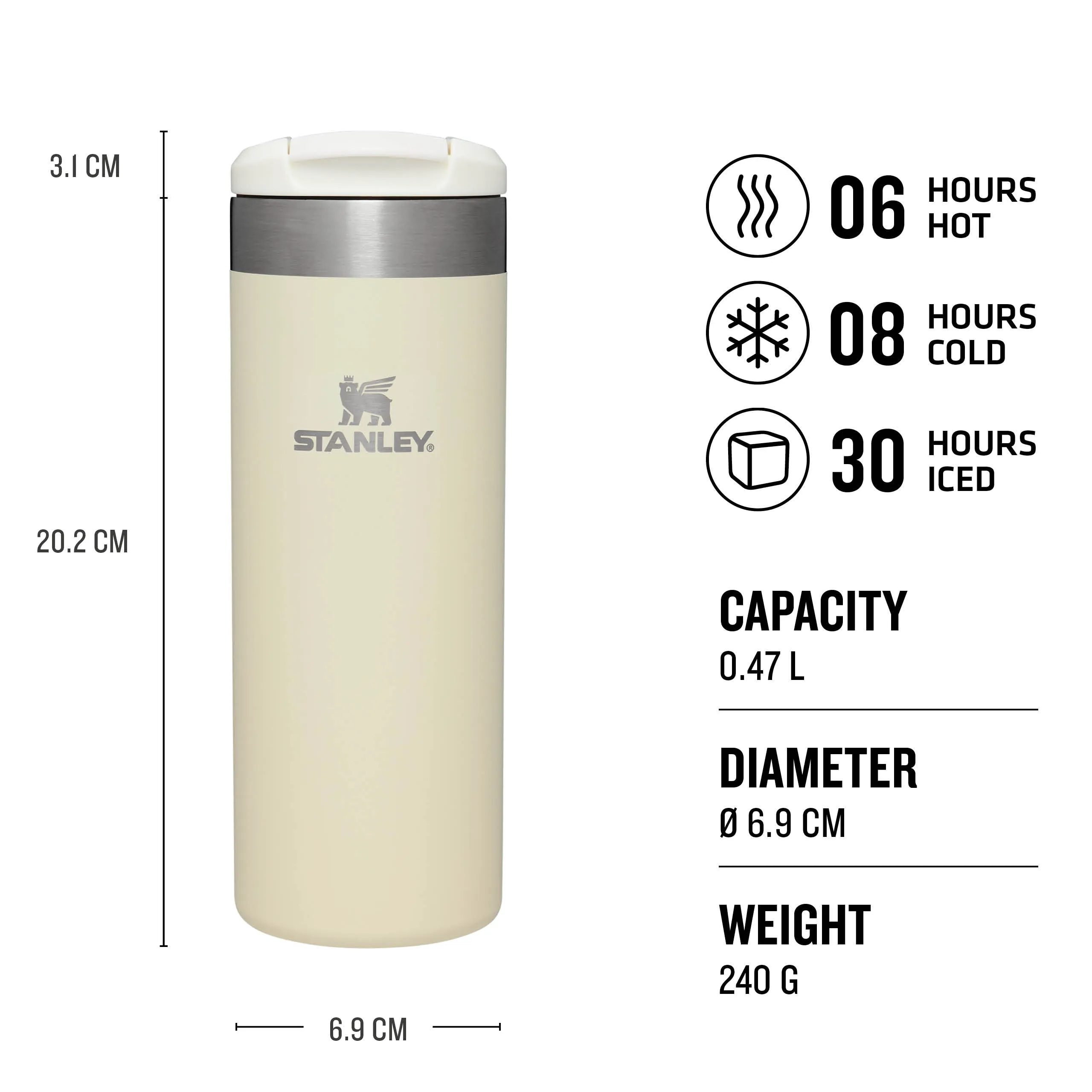 The AeroLight™ Transit Mug | 0.47L - Stanley Create