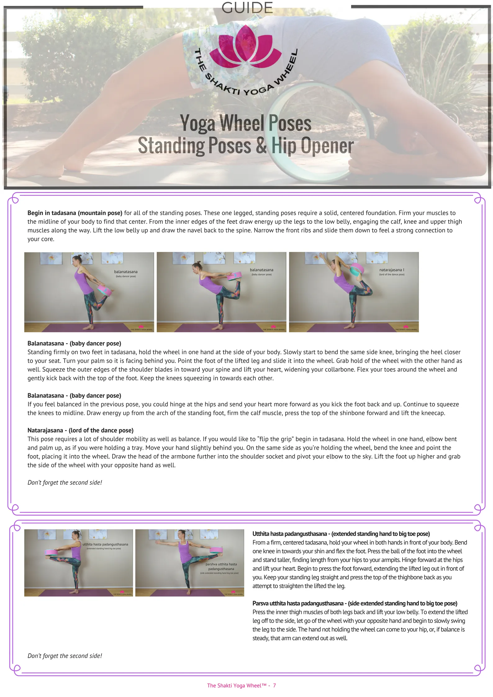 The Shakti Yoga Wheel® - 98 Posture Guide (e-book)