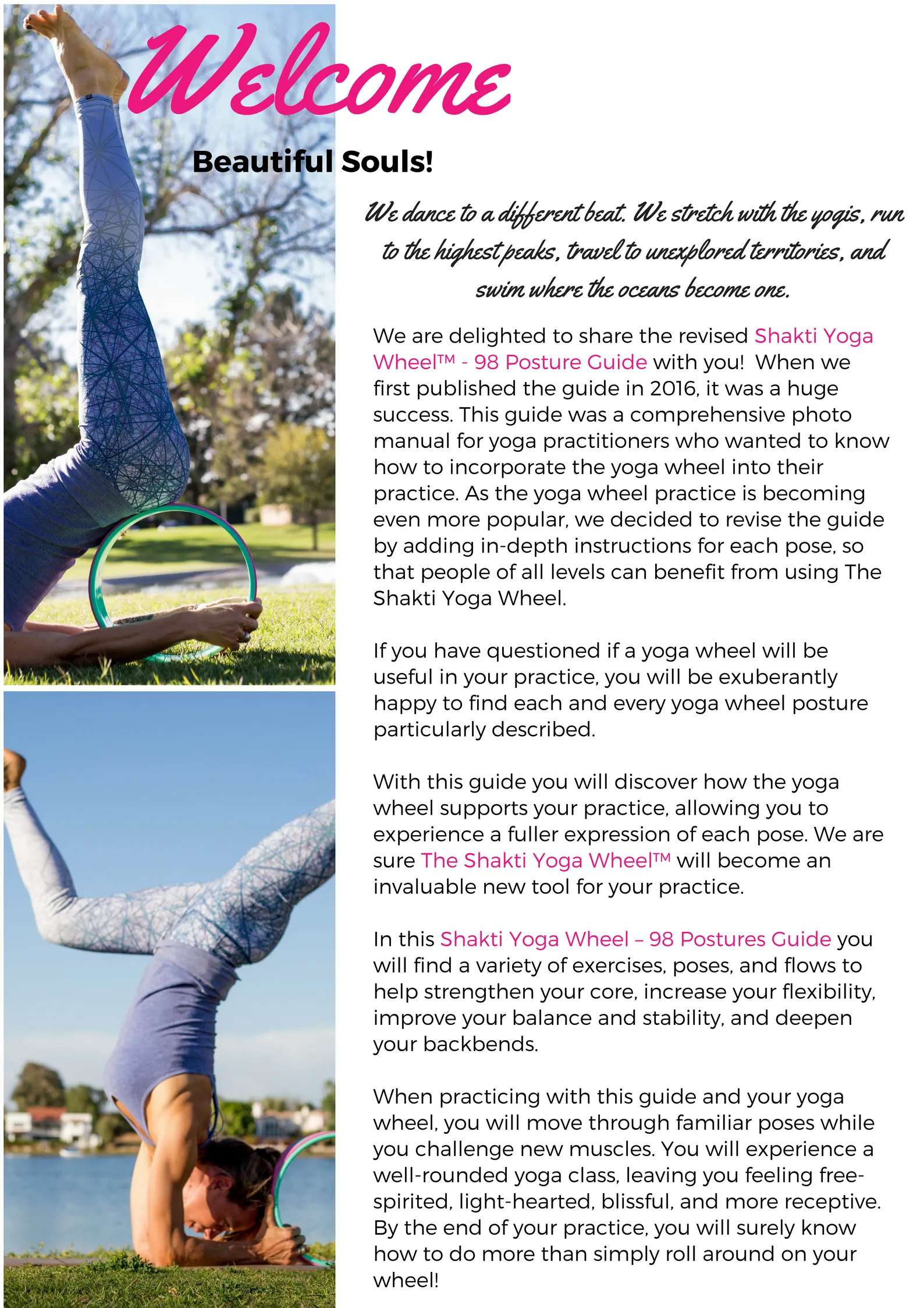 The Shakti Yoga Wheel® - 98 Posture Guide (e-book)