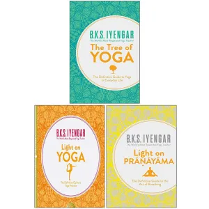 The Tree of Yoga, Light on Yoga, Light on Pranayama 3 Books Collection Set By B. K. S. Iyengar