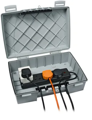 Timeguard TPS401 IP55 Enclosure with 4 Gang 13A Strip