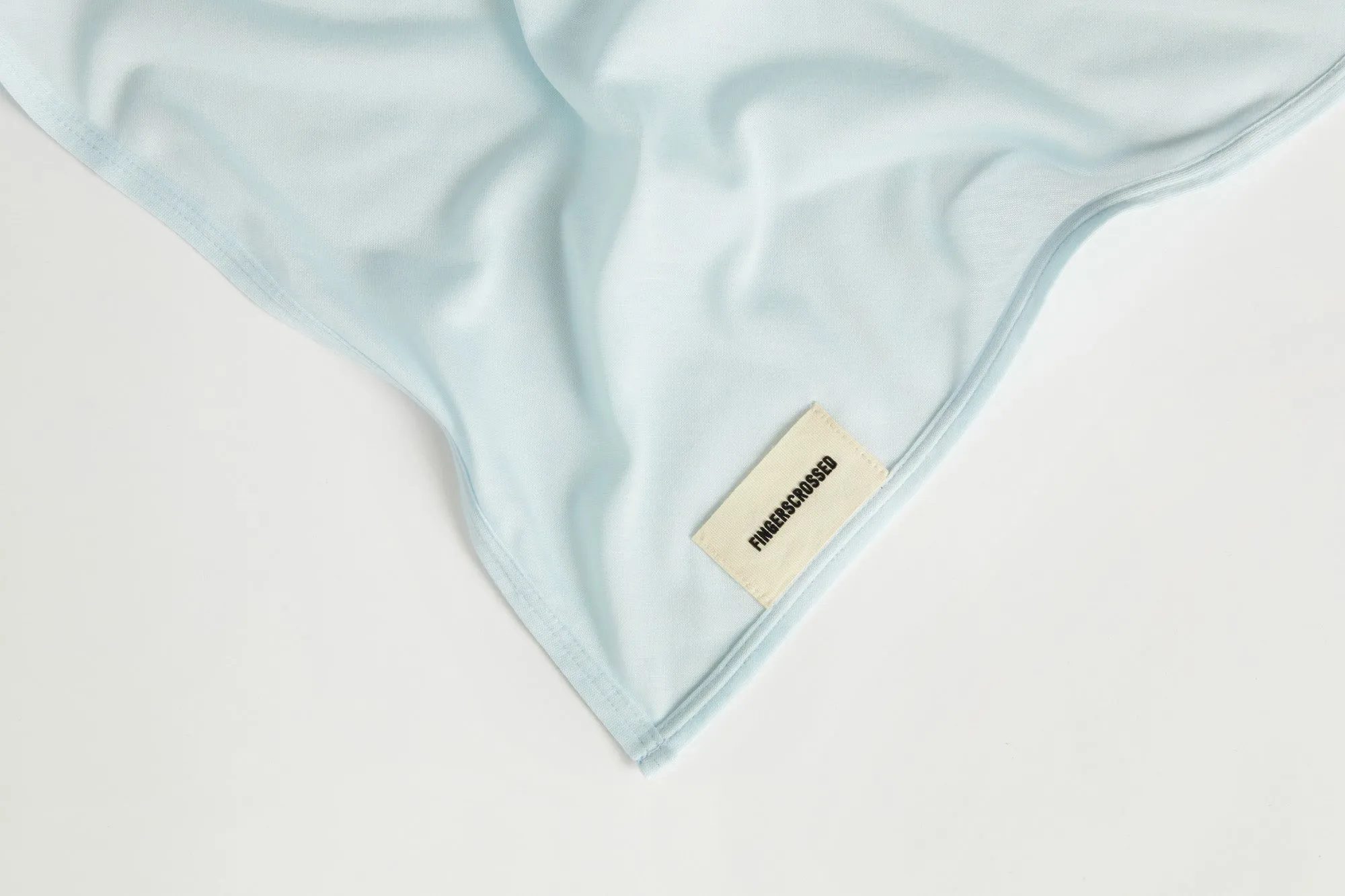 #TRIANGLE SCARF BAVARIAN BLUE